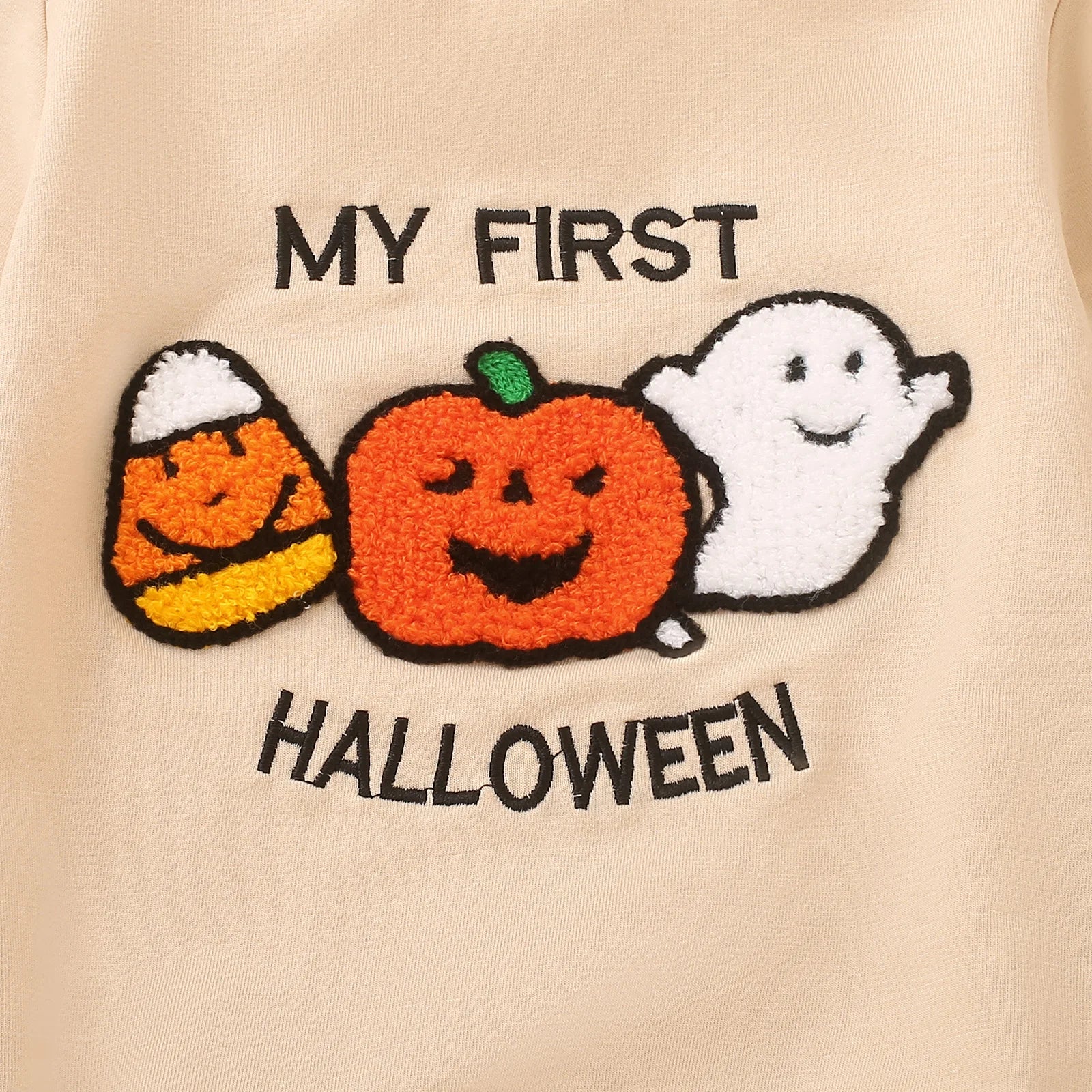 My First Halloween Embroidered Romper – Unisex (0–18M)
