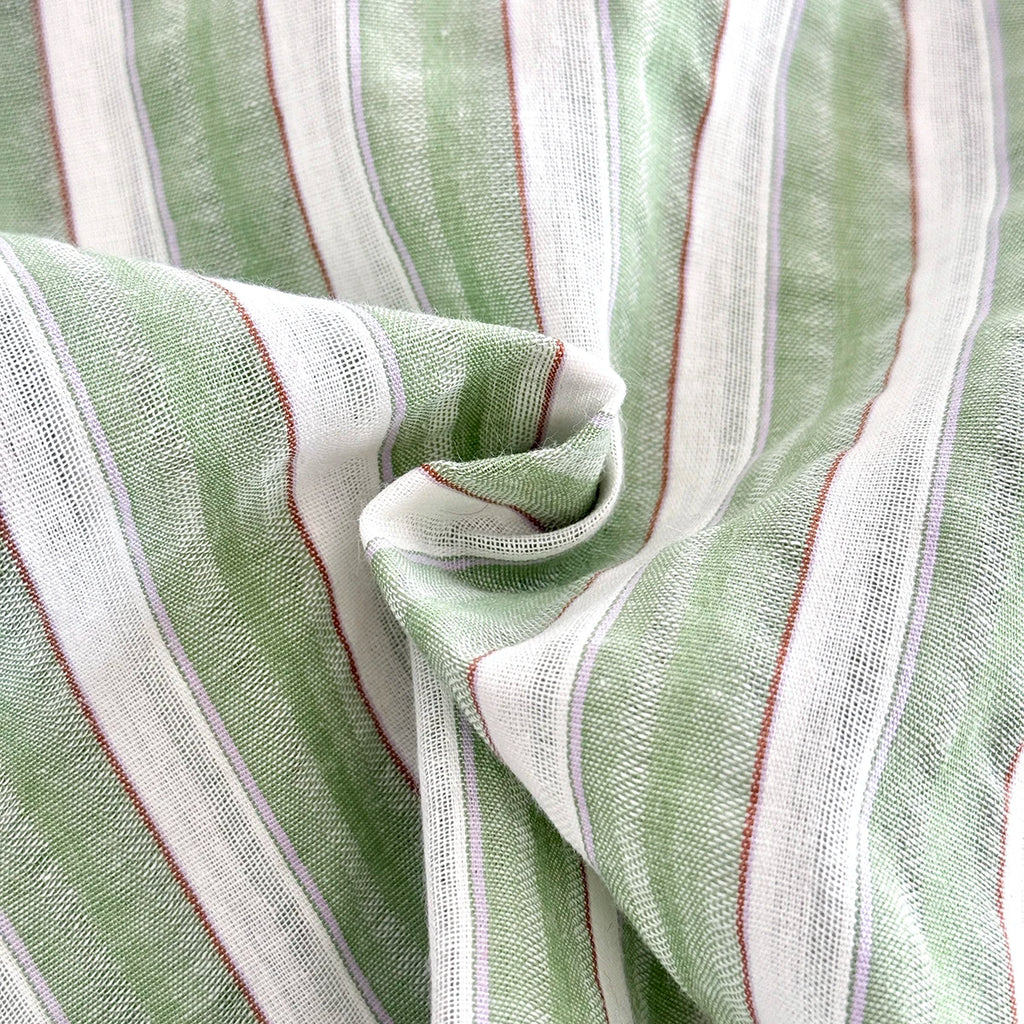Green Stripe Shirt & Shorts Summer Set – Baby & Toddler (6M–3T)