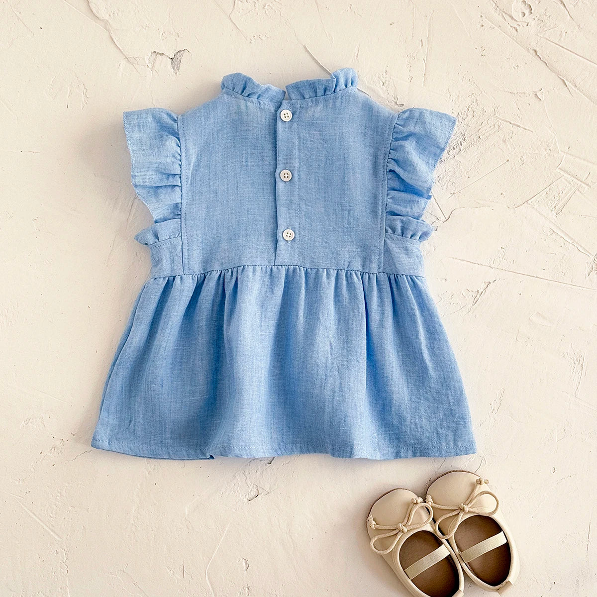 Floral Princess Dress – Baby Girl (6M–3T)