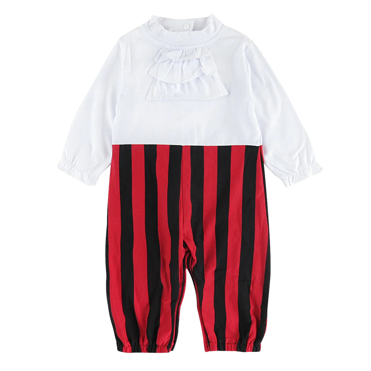 Pirate Captain Costume Romper & Hat Set – Boys (0–24M)