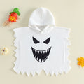 Halloween Ghost Hooded Cape – Kids (2T–6T)