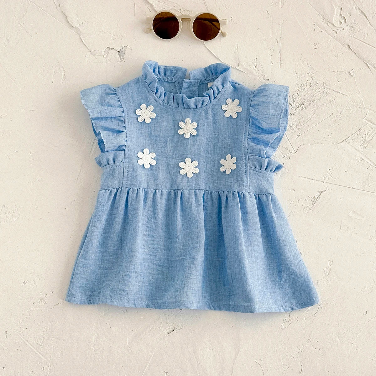 Floral Princess Dress – Baby Girl (6M–3T)