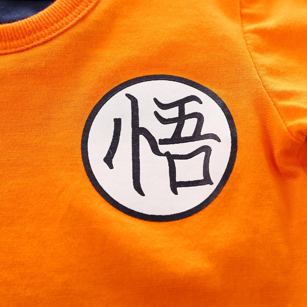 Anime Character Graphic Short-Sleeve Romper – Boys (3M–18M)