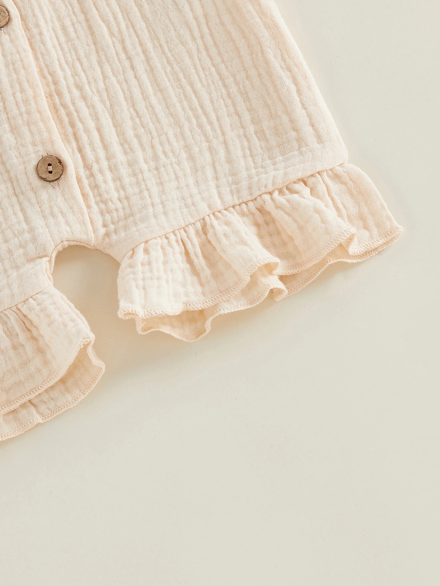 Ruffled Romper & Headband Set – Baby Girl (Newborn–9M)