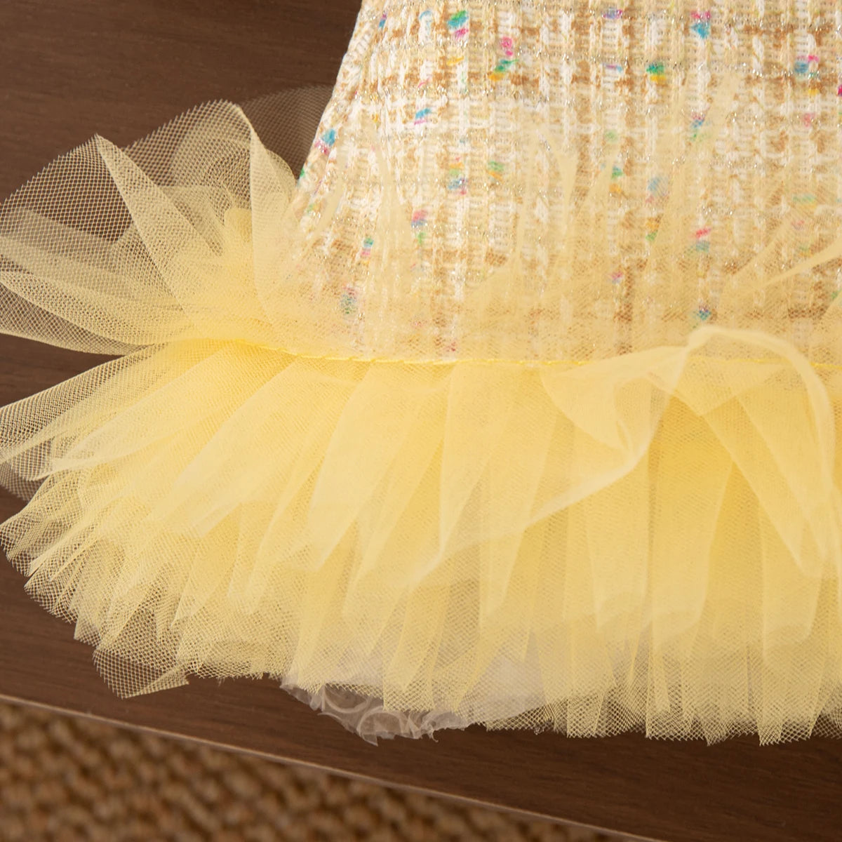 Bow & Mesh Princess Dress – Baby Girl (9M–3T)