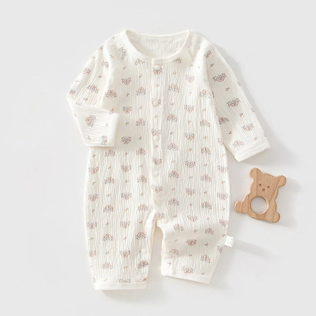 Pure Cotton Snap-Closure Onesie – Baby (3M–18M)