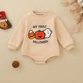 My First Halloween Embroidered Romper – Unisex (0–18M)