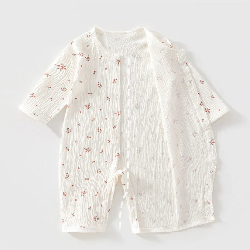 Pure Cotton Snap-Closure Onesie – Baby (3M–18M)
