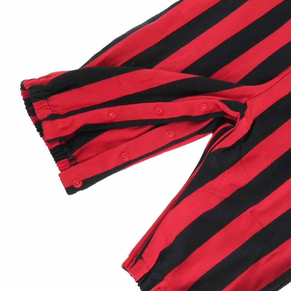 Pirate Captain Costume Romper & Hat Set – Boys (0–24M)